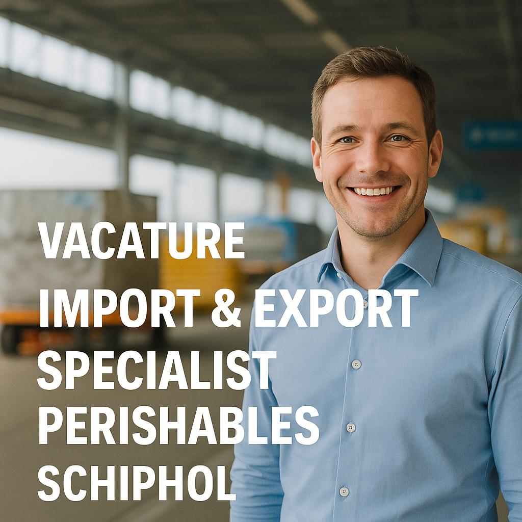 Import Export Specialist Perishables Schiphol 1 - werken op schiphol