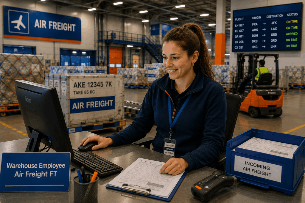 Warehouse Medewerker Luchtvracht FT 1 - Werken op Schiphol