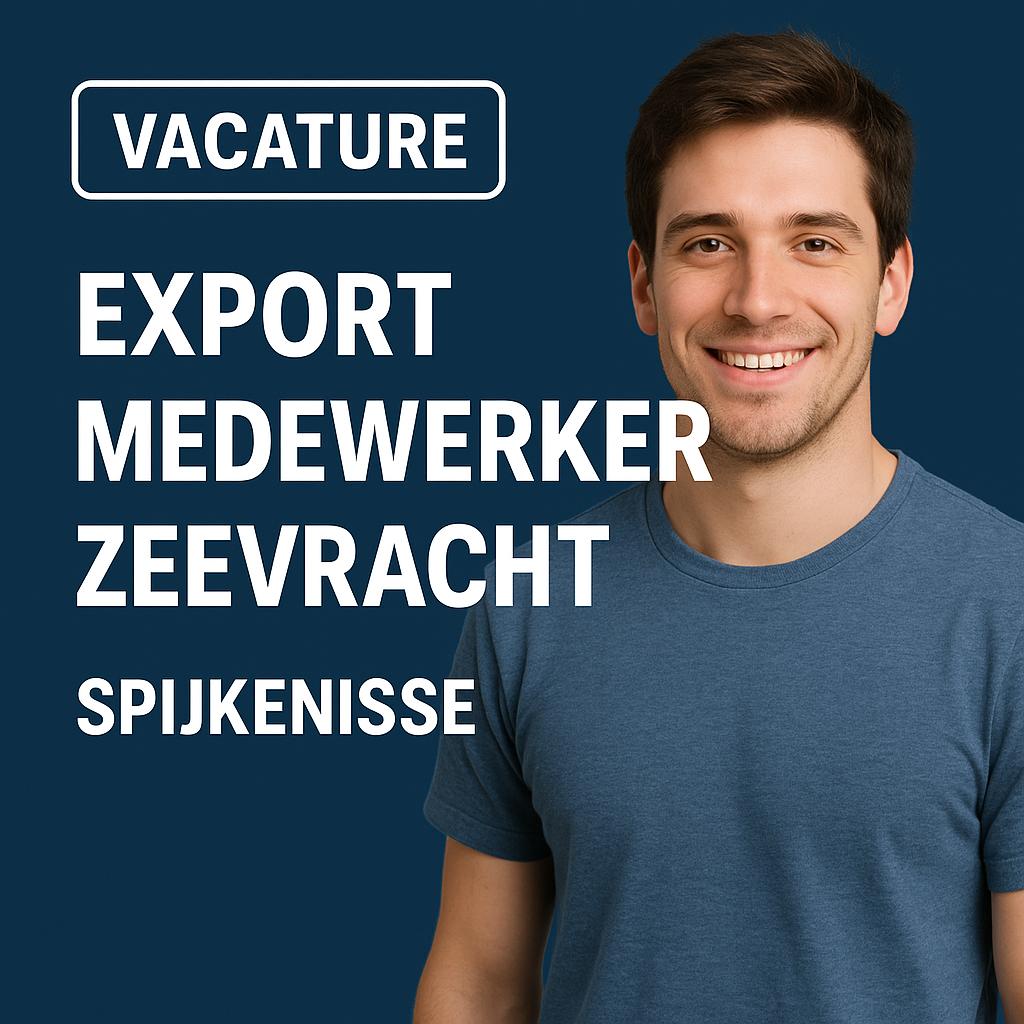 export medewerker zeevracht spijkenisse 1 - werken op schiphol